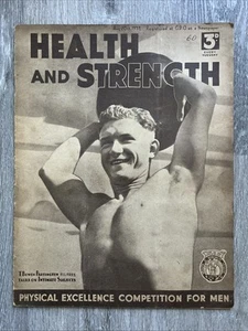 HEALTH AND STRENGTH Physical Culture & Sports Magazine AUG 20 1938 VOL 63 NO 8 - Picture 1 of 20