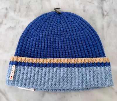 Uniqlo x MARNI Women Knitted Beanie Blue - Image 1 of 4