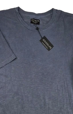 Nueva Camisa Goodlife Vieira Desteñida por el Sol en Azul Marino Talla XXL Hecha en EE. UU. Foto 1 de 4