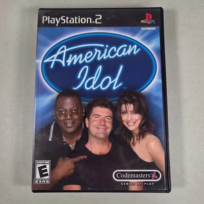 American Idol (Sony PlayStation 2, 2003) Complete CIB W/ Manual TESTED - Image 1 of 4