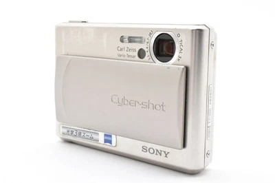 [Excellent] SONY Cyber-shot DSC-T1 Digital Camera Silver From JAPAN 2619921 - Image 1 of 4