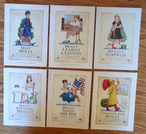 Lot of 6 Pleasant Company "Molly" Books: Complete Set #1-#6  EXCELLENT CONDITION - Foto 1 di 3
