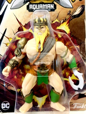 Figura de acción Funko DC Comics Primal Age Aquaman 5 1/2" - ¡NUEVA EN PAQUETE!! Foto 1 de 4