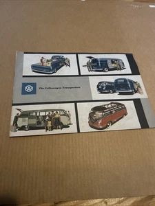 Vintage 1957-58 Volkswagen Transporters Sales Brochure Booklet - Picture 1 of 3