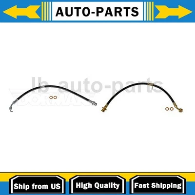 Mangueira de freio traseira Dorman 2 peças para 2008-2012 Honda Accord 3.5L - Imagem 1 de 4