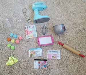 American Girl Doll Grace GOTY Mixer Works Baking Cookies Recipes Lot Read EX - Picture 1 of 16