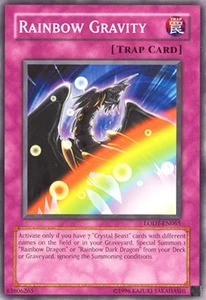 Rainbow Gravity Common Light of Destruction YuGiOh Card - Picture 1 of 1