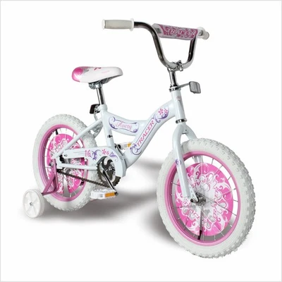 16" Girls Kids Bicycle – Training Wheels, Coaster Brake, Kids Bike - Image 1 of 4