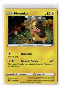 Morpeko - SWSH116 Sword & Shield Black Star Promo Card - LP - POKEMON TCG - Picture 1 of 2