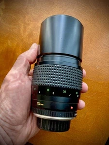 Nice! Minolta MD MC Tele Rokkor-QF 200mm F3.5 Telephoto Lens! Later Version! - Picture 1 of 5