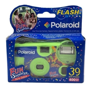 Polaroid Fun Shooter Party Colors 35mm Disposable Camera 39 Exposure 400 ISO NOS - Picture 1 of 6