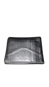 GHURKA Marley Hodgson Original Collection Bifold Wallet Black Leather - Picture 1 of 7
