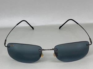 Maui Jim Lahaina MJ 450 02 Titanium Flex Sport Frame Grey Polarized Lenses - Picture 1 of 22