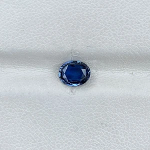 Natural Blue Sapphire 1.10 Cts Oval Cut Loose Gemstone - Picture 1 of 6