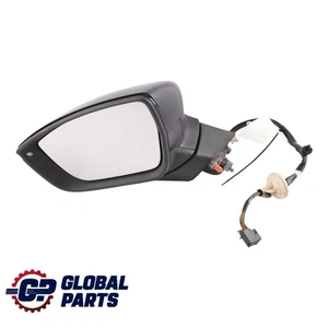 Seat Ateca KH7 Wing Power Fold wing Mirror Right Crystal Black Metallic - F9X - Picture 1 of 11