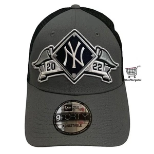 New Era 9FORTY NY Yankees 2022 Post Season MLB Snapback Trucker Cap Mütze Neu - Bild 1 von 12