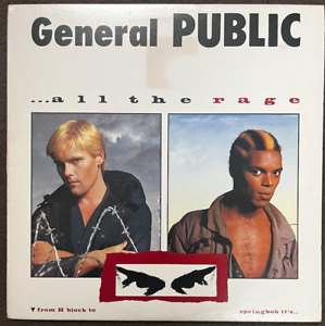 USED GENERAL PUBLIC - ALL THE RAGE I.R.S. SP-70046 (1984)