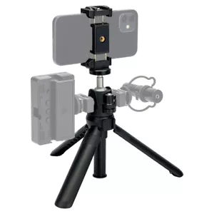 JJC Mini Tripod Stand Holder Stabilizer for Camera Gopro Cell Smartphone Desktop - Picture 1 of 11