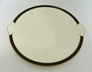 Pfaltzgraff Astoria Muschelgriff Kuchenteller Made in USA Hirsch Blumen geprägt - Bild 1 von 12