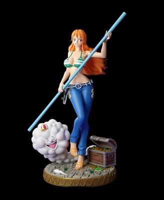 Kit Modelo Resina Figura 12K Impreso en 3D Nami+NSFW Sin Montar Pintado o Sin Pintar Foto 1 de 4
