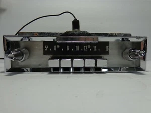1960-64 Dodge MOPAR AM Push Button Radio Model 106 for Parts or Repair - Picture 1 of 8