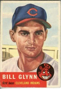 Topps Baseball 1953 - # 171 - Bill Glynn - Indians - VGEx - LZ500395 - Picture 1 of 2