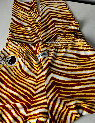 Vintage Washington Redskins ZUBAZ Pants NFL Logo Made In The USA Commanders L Cover
