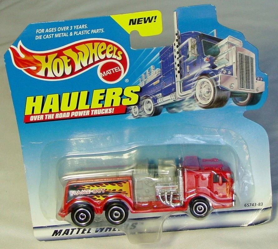 HOT WHEELS HAULERS Red Fire 65743-83 - Immagine 1 di 1