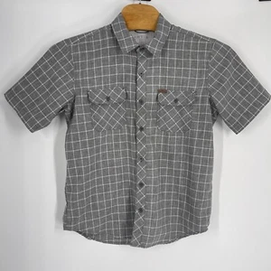 Camisa con botones Orvis para hombre grande azul al aire libre senderismo bolsillos pesca con mosca - Imagen 1 de 3