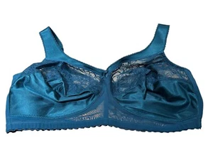 Neu mit Etikett Glamorise MagicLift® 1000 blaugrünblau Größe 44F Komfortriemen kabellos - Bild 1 von 4