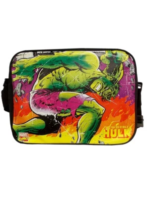 Increíble Bolso de Hombro Mensajero Hulk Escuela Marvel Retro Nuevo Con Etiqueta Foto 1 de 2