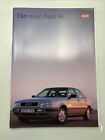 Altes Werbeprospekt Audi 80 1991  Werbung Prospekt Auto Car Broschüre 2088.4