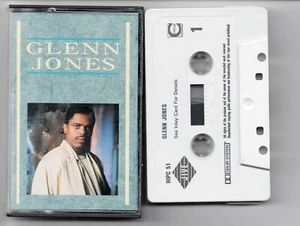 GLENN JONES - GLENN JONES - JIVE RECORDS - 1987 CASSETTE - USED #CA112 - Picture 1 of 3