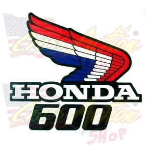HONDA HRC 600 WING LOGO STICKER DECALS RADIATOR TANK MOTORCYCLE DX - Picture 1 of 1