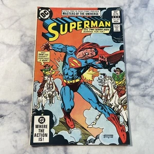 Superman Comic Book Issue #377 DC Comics 1982 Preview of Maters of the Universe - Picture 1 of 22
