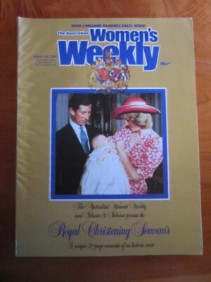 MAGAZINE THE AUSTRALIAN WOMEN'S WEEKLY AUGUST 1982  GREAT  ** MUST SEE - Image 1 of 2