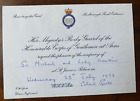 Antique+Invitation+Queen+Elizabeth+Royal+Guard+Honourable+Corps+Gentlemen+At+Arm