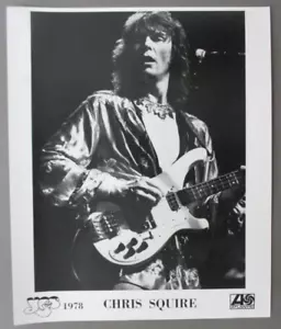 JA Schwarzweiß 8 x 10 Hochglanz Promo Foto CHRIS SQUIRE! - Bild 1 von 1