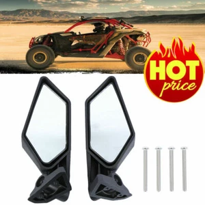 Racing Side Mirrors For Can-Am Maverick X3 MAX R UTV Off-road 2017-19 715002898# - Picture 1 of 12