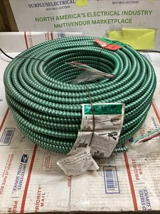 MC Metal Clad Cable 12/3 x 250 ft. Stranded Solid Aluminum Ground ED4U 5037 - Picture 1 of 6