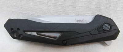 Cuchillo de Bolsillo Kershaw Airlock 1385 Speedsafe Forro Bloqueo Borde Liso Hoja Foto 1 de 4