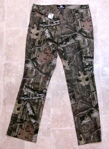 Mossy Oak Break Up Infinity Pants Women's Size 14 (36x31) Stretch 5 Pocket Jeans - Picture 1 of 6