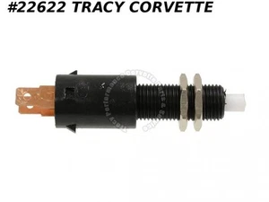 Interruptor de luz de freno Corvette 1958-1966 plástico negro - Imagen 1 de 2