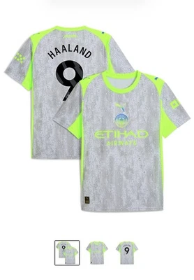 Maillot Manchester CITY / HAALAND (S/M/L/XL) 2025/2026 - Photo 1/3