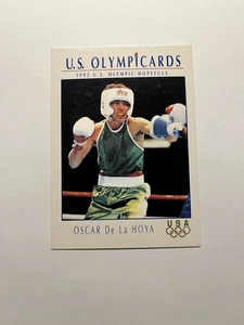 1992 Impel U.S. Olympicards - OSCAR DE LA HOYA #23 (RC) Rookie Card B1 - Picture 1 of 2