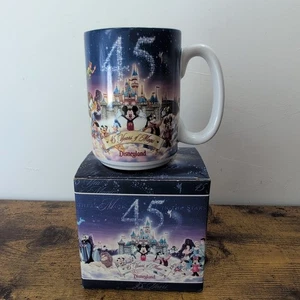 Rare Vintage Disney land 45 Years Of Magic There's Magic In The Stars Mug Boxed - Picture 1 of 9