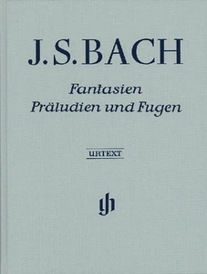 Bach Fantasies Preludes and Fugues Piano Sheet Music Henle Urtext Hardcover Book - Picture 1 of 1