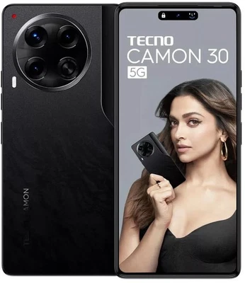 TECNO Camon 30 5G(8GB+256GB)Black 6.78" MediaTek Dimensity 7020 Global Version - Immagine 1 di 3