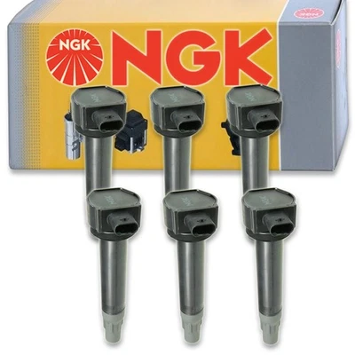 Bobina de encendido NGK de 6 piezas para Volkswagen Routan 2009-2010 4,0 L V6 - Bujía ct Foto 1 de 4