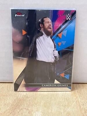 2021 Topps Finest - WWE Wrestling Card - Cameron Grimes  #79 NXT - Image 1 of 2